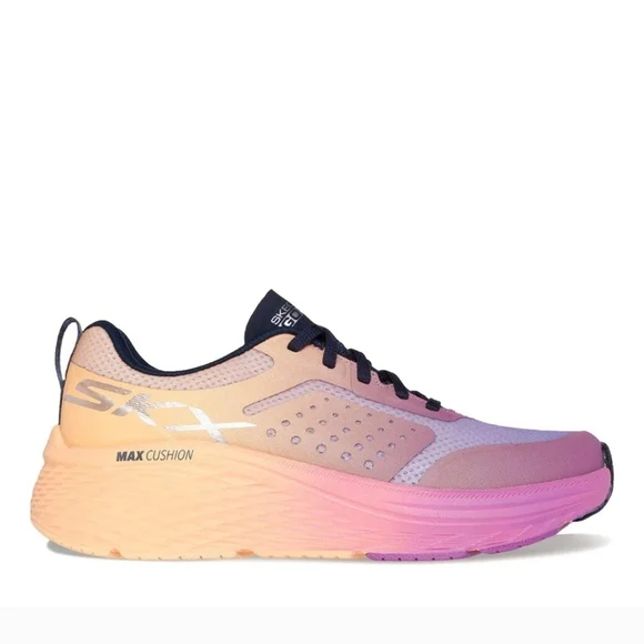 Skechers Women's Max Cushioning Pro Elite- Purple, Pink and Orange Sz 7 EUC - Picture 4 of 8